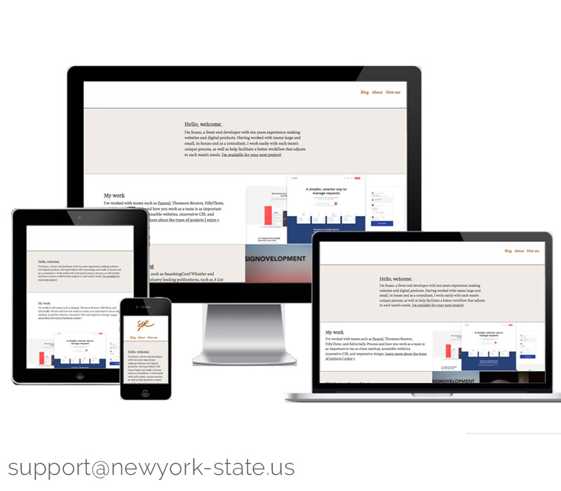 responsive website web design services new york